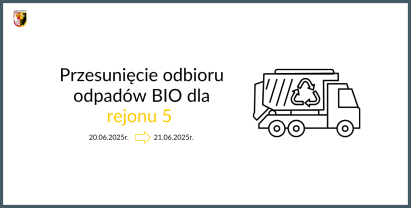 Odbiór odpadów BIO w rejonie 5