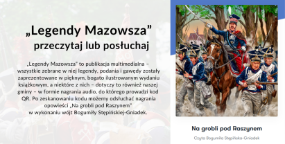 Przeczytaj lub posłuchaj: gmina Raszyn mecenasem książki „Legendy Mazowsza”
