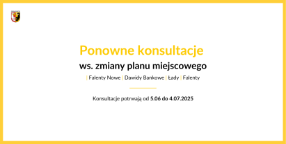konsultacje ws. zmiany planu miejscowego części terenów