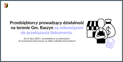 Przedsiębiorco, przedstaw gminie kopię umowy na odbiór odpadów – zrób to do 31 lipca
