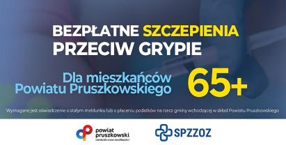 Bezpłatne szczepienia przeciwko grypie dla seniorów z terenu powiatu