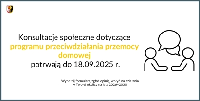 Ruszyły konsultacje społeczne dot. gminnego programu przeciwdziałania przemocy domowej