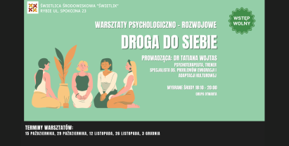Warsztaty psychologiczno-rozwojowe „Droga do siebie”