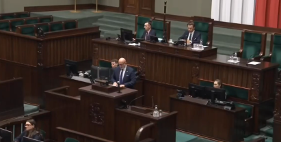 Poseł Piotr Kandyba z mównicy sejmowej o gminie Raszyn i kampanii „W ramach szacunku”
