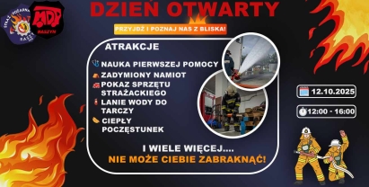 Dzień Otwarty w OSP Raszyn – poznaj strażaków od kuchni! 