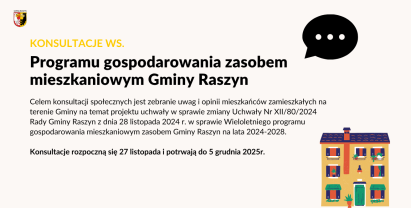 Konsultacje społeczne z mieszkańcami Gminy Raszyn