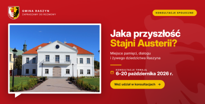 Konsultacje społeczne dotyczące przyszłości Stajni Austerii w Raszynie