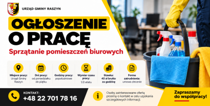 OGŁOSZENIE O PRACĘ