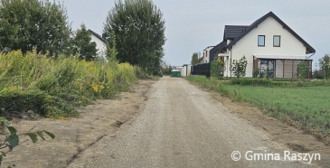 Wyrównanie części ul. Jeżynowej