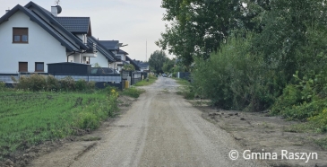 Wyrównanie części ul. Jeżynowej