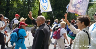 Warszawska Pielgrzymka Piesza po raz 314 przeszła przez Raszyn