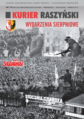 Okładka Kurier Raszyński Nr 135/2022