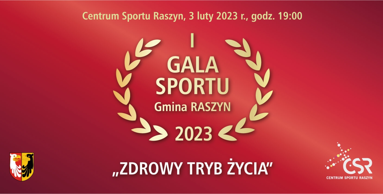 Plakat: I Gala Sportu "ZDROWY TRYB ŻYCIA"