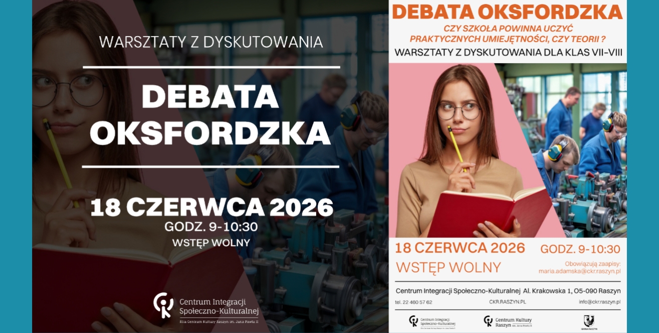 Warsztaty z debatowania dla klas VII–VIII