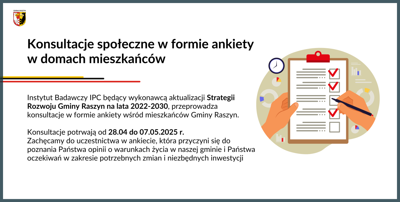 Konsultacje społeczne w formie ankiety w domach mieszkańców