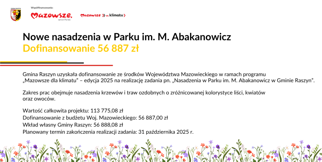 Nowe nasadzenia w Parku im. Magdaleny Abakanowicz 