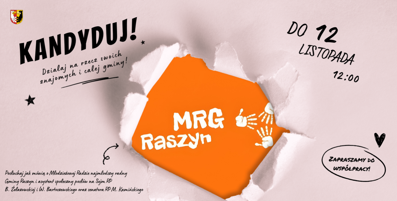 Wybory do Młodzieżowej Rady Gminy Raszyn coraz bliżej – szukamy kandydatów!