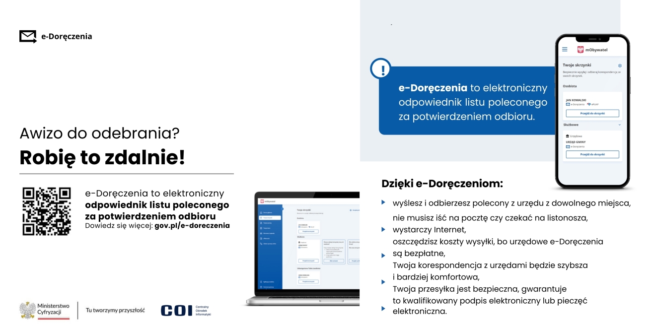 Załóż skrzynkę do e-Doręczeń