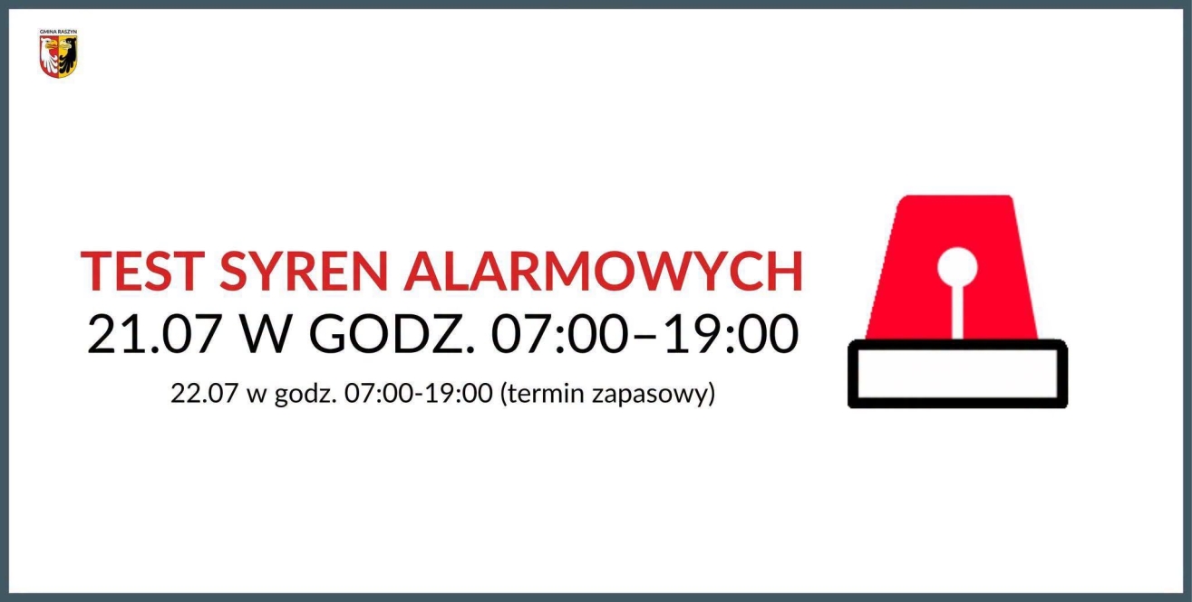 Test Syren Alarmowych