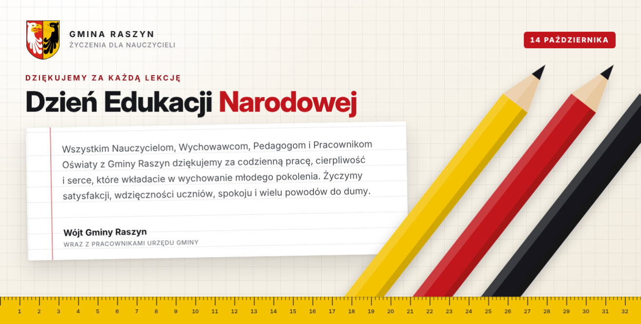 Dzień Edukacji Narodowej – życzenia dla nauczycieli i pracowników oświaty