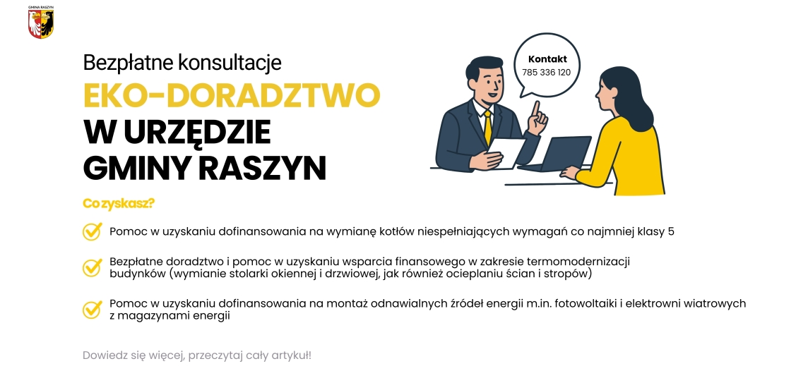 EKO-DORADZTWO W GMINIE RASZYN