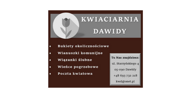 Logo: Kwiaciarnia Dawidy Bankowe 