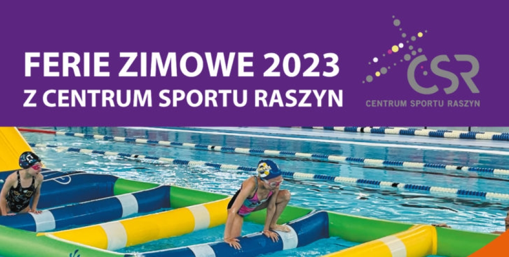 Plakat: Ferie W Centrum Sportu Raszyn