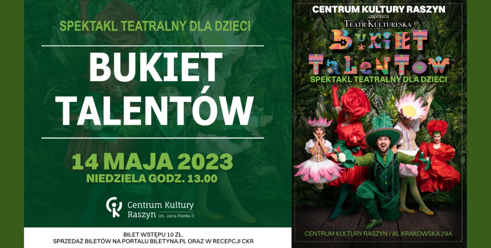 Spektakl pt. Bukiet Talentów w wykonaniu Teatru Kultureska