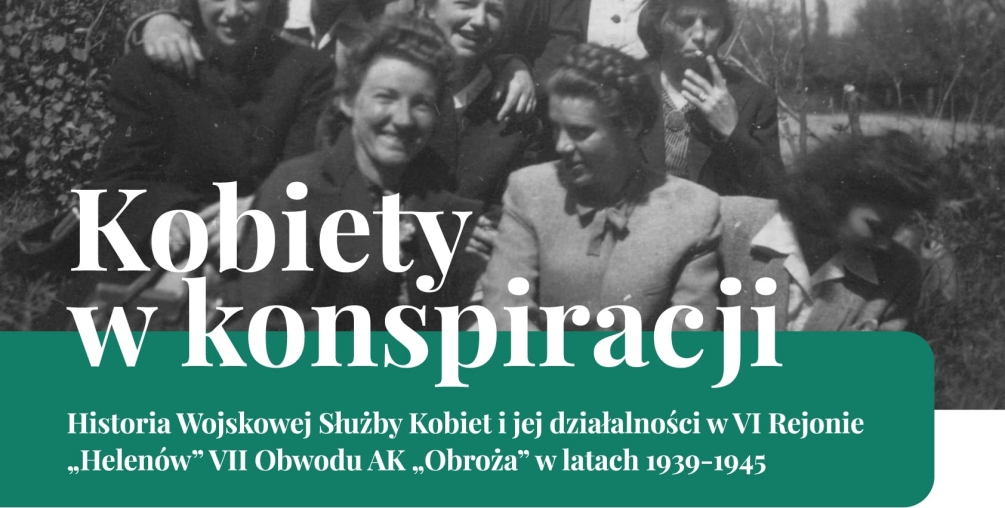 Plakat: Kobiety w konspiracji – historia Wojskowej Służby Kobiet