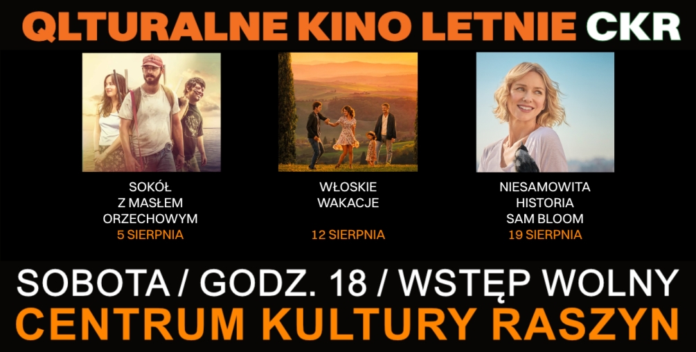 Qlturalne kino letnie CKR - Sokół z masłem orzechowym