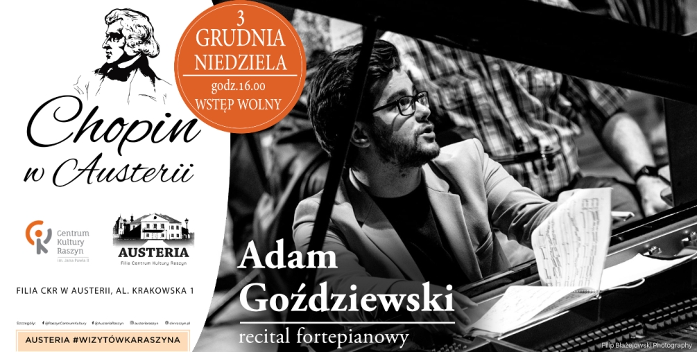 Recital fortepianowy Adama Goździewskiego