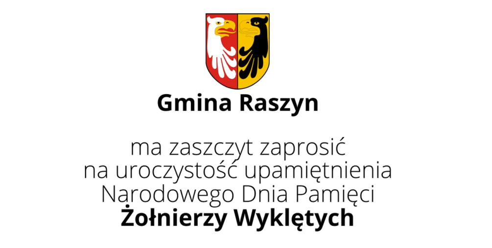 Plakat: Uroczystość upamiętnienia Narodowego Dnia Pamięci Żołnierzy Wyklętych