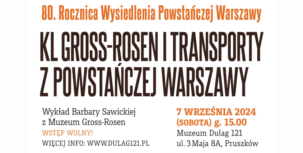 KL Gross-Rosen i transporty z powstańczej Warszawy