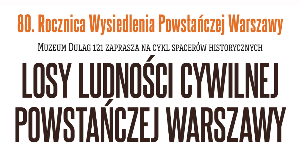 Losy ludności cywilnej powstańczej Warszawy