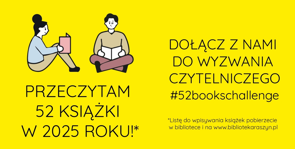 #52bookschallenge z Biblioteką