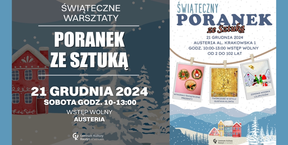 Poranek ze sztuką