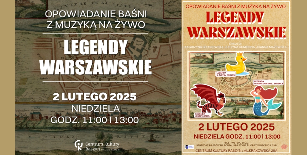 Warszawskie podróże z legendą