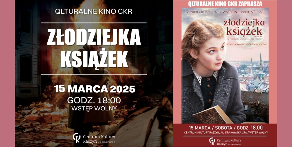 Film "ZŁODZIEJKA KSIĄŻEK"