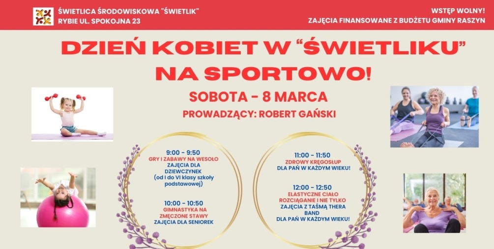 DZIEŃ KOBIET W ŚWIETLIKU NA SPORTOWO