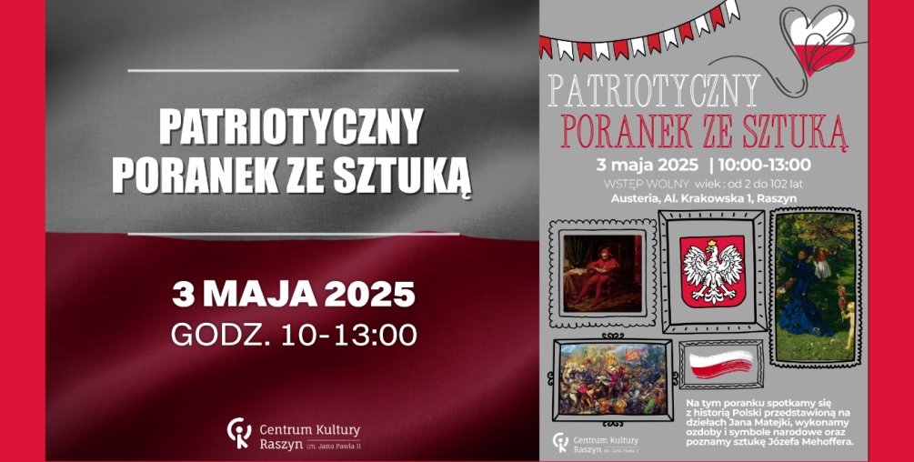 Warsztaty Patriotyczny Poranek ze Sztuką