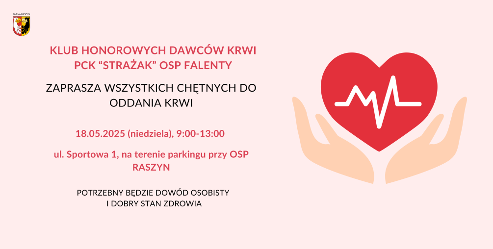 Zostań bohaterem – oddaj krew!