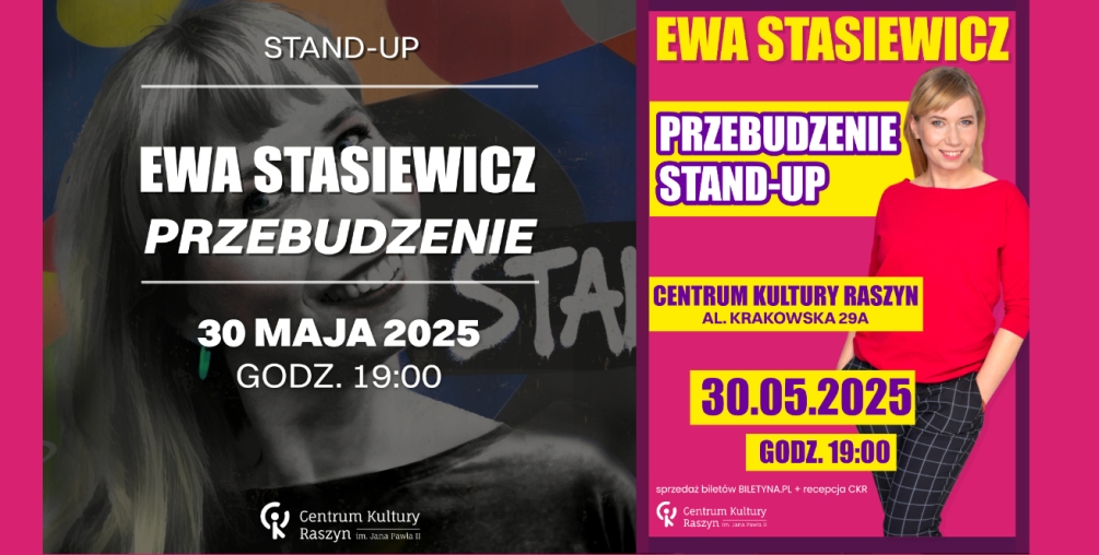 STAND-UP! Ewa Stasiewicz ze swoim najnowszym programem "Przebudzenie"
