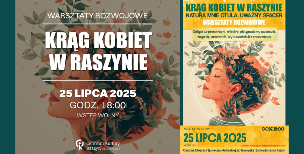 Centrum Kultury Raszyn zaprasza na Krąg Kobiet