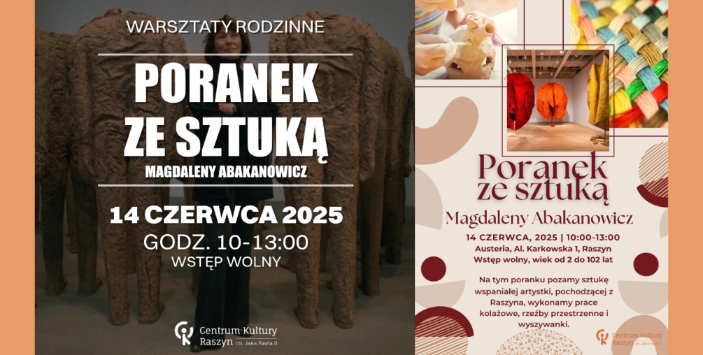 Warsztaty z cyklu „Poranek ze sztuką”