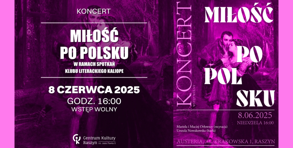 Koncert słowno-muzyczny MIŁOŚĆ PO POLSKU