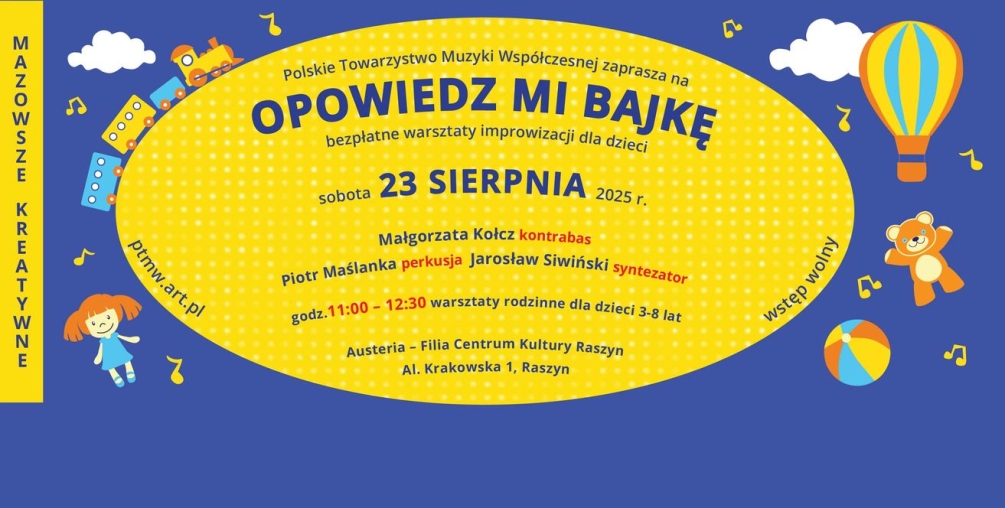 Rodzinne warsztaty improwizacji „Opowiedz mi bajkę”