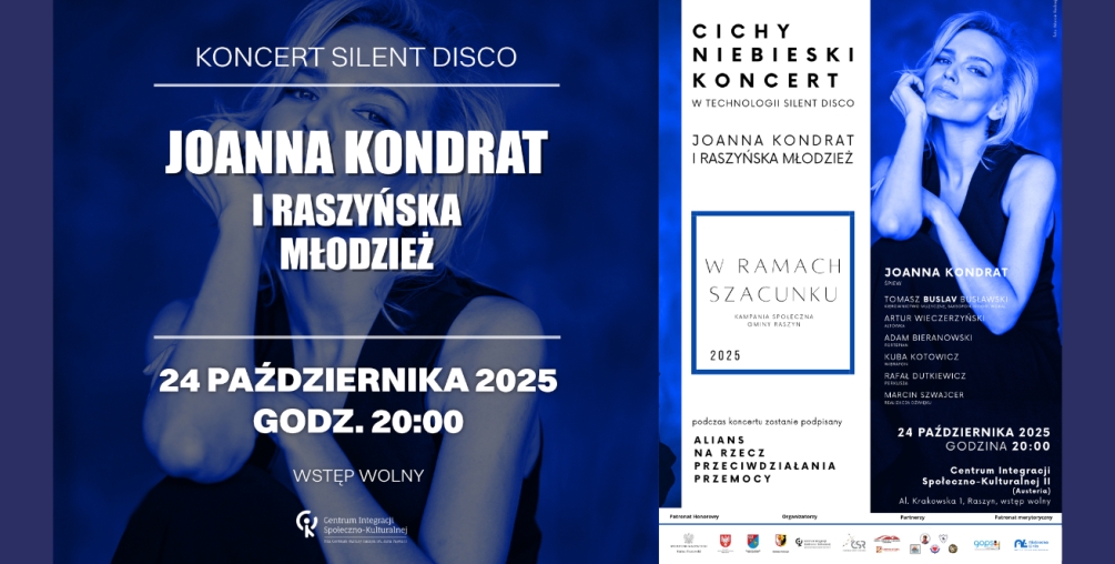 Koncert - Joanna Kondrat i Raszyńska Młodzież