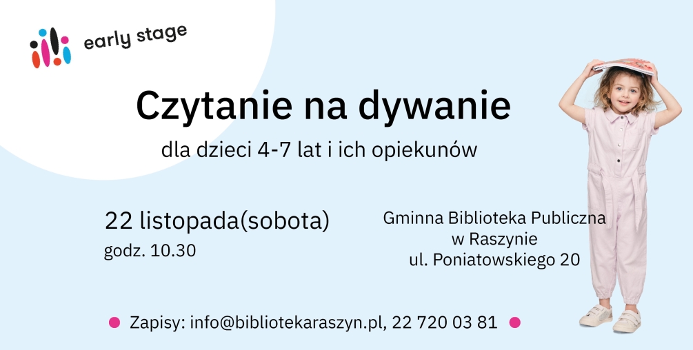 CZYTANIE NA DYWANIE Z EARLY STAGE