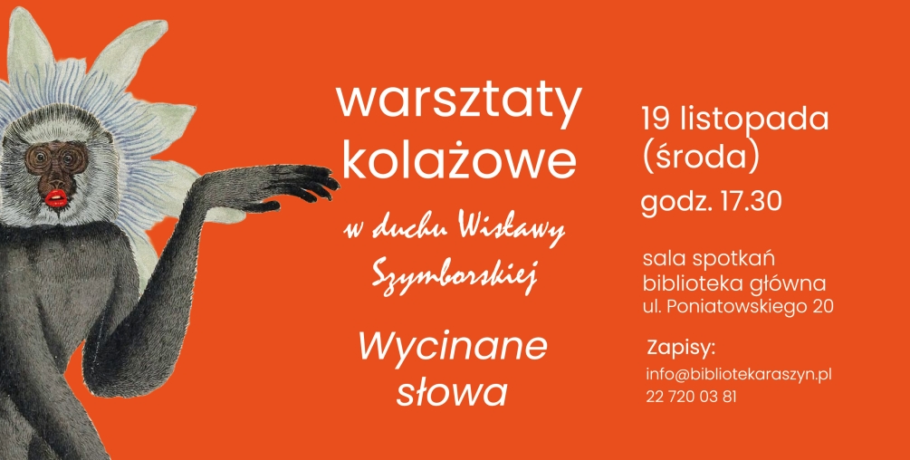 WARSZTATY KOLAŻOWE: Wycinane Słowa w listopadowy wieczór