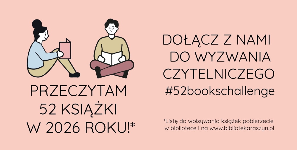 PRZECZYTAM 52 KSIĄŻKI W 2026 ROKU